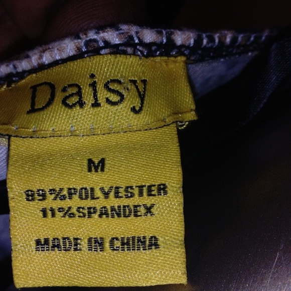 Daisy snakeskin body with open v-neck lining open breast size medium - Picture 10 of 12